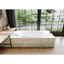 Oválná vana Kaldewei Ellipso Duo Oval 190x100 cm smaltovaná ocel 286230003001
