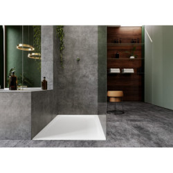 Sprchová vanička obdélníková Kaldewei Superplan 100x90 cm smaltovaná ocel alpská bílá 430448040001
