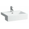 Polozápustné umyvadlo Laufen Living 55x46 cm otvor pro baterii uprostřed 1343.2.000.104.1