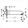 Hansgrohe Focus E2 výtok 13414000