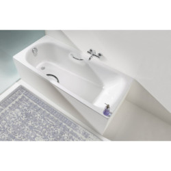 Obdélníková vana Kaldewei Saniform Plus Star 140x75 cm smaltovaná ocel levá i pravá 134400013001