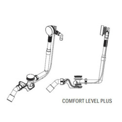 Kaldewei Příslušenství vany Water inlet and waste systems 44x17x11 cm 687772380999