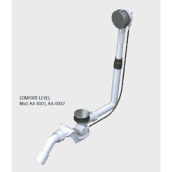 Kaldewei Příslušenství vany Water inlet and waste systems 47x20x13 cm 687772340999