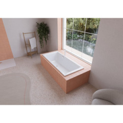 Obdélníková vana Kaldewei Puro 160x70 cm smaltovaná ocel levá i pravá 258423000001