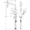Dřezová baterie Hansgrohe Metris Select M71 s vytahovací sprškou vzhled nerezu 14884800