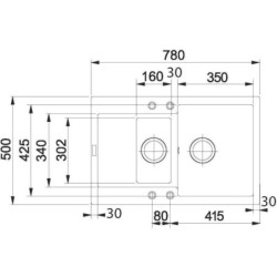 Dřez Franke MRG 651-78 onyx 114.0285.329