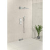Termostat Hansgrohe Showerselect Glass bez podomítkového tělesa bílá/chrom 15734400