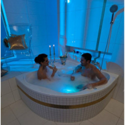 Rohová vana Ravak Newday 150x150 cm akrylát levá i pravá C661000000