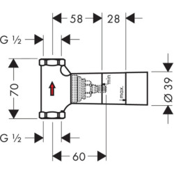 Podomítkové těleso Hansgrohe bez baterie 15973180