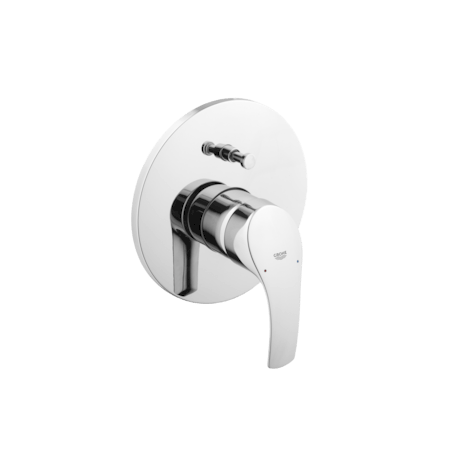 Sprchová a vanová baterie GROHE Eurosmart New včetně podomítkového tělesa chrom 33305002