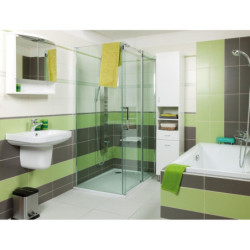 Koupelnová skříňka vysoká Keramia Pro 35x192x33,3 cm bílá PROV35K