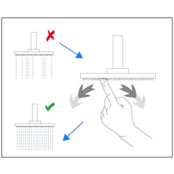 Hlavová sprcha Optima chrom OPH001