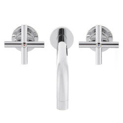 Umyvadlová baterie Paffoni Cruz včetně podomítkového tělesa chrom QTV008