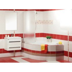 Zrcadlo Keramia Pro 55 cm bílá PROZ55