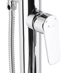 Vanová baterie Optima se sprchovým setem chrom OPBVANBAT003