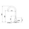 Dřezová baterie Franke s otočným ramínkem chrom 115.0622.942