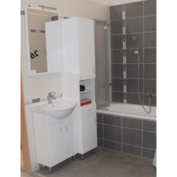 Koupelnová skříňka vysoká Keramia Pro 35x192x33,3 cm bílá PROV35LP