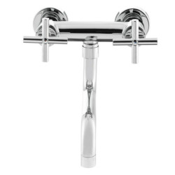 Umyvadlová baterie Paffoni Cruz bez výpusti 150 mm chrom QTV161