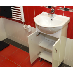 Koupelnová skříňka s umyvadlem Multi Pro 55,5x42,4 cm bílá PRO55NOVA