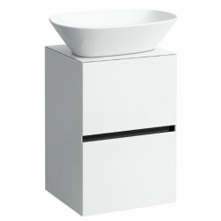 Umyvadlo na desku Laufen Palomba 52x38 cm bez otvoru pro baterii, bez přepadu H8168020001121