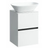 Umyvadlo na desku Laufen Palomba 52x38 cm bez otvoru pro baterii, bez přepadu H8168020001121