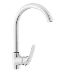 Dřezová baterie S-Line Pro s otočným raménkem chrom SIKOBSLPRO280