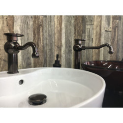Umyvadlová baterie WF Industrial bez výpusti olejem gumovaný bronz SIKOBWFS271
