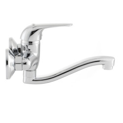 Dřezová baterie S-Line s otočným raménkem 100 mm chrom SL26110