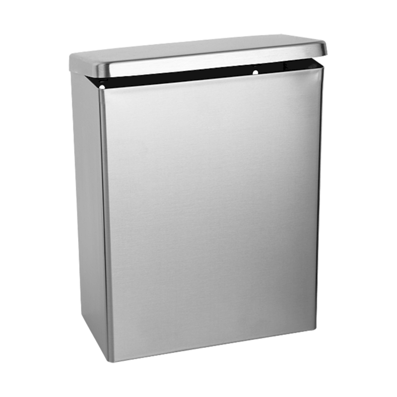 Odpadkový koš závěsný Sanela 4,5 l nerez mat SLZN24