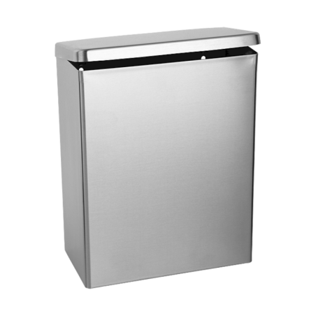 Odpadkový koš závěsný Sanela 4,5 l nerez mat SLZN24