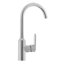 Dřezová baterie SIKO Lucida s otočným raménkem chrom SIKOBSLU280