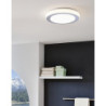 Stropní světlo Eglo Capri průměr 30 cm kov chrom 95282