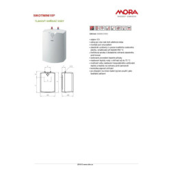 Mora bojler Mini Plus 10 litrů 298501