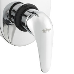 Sprchová a vanová baterie S-Line včetně podomítkového tělesa chrom SL215