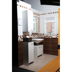 Koupelnová skříňka pod umyvadlo Multi Praxis 55x33,5 cm bílá SKDEMONT