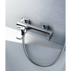 Vanová baterie Ravak 10° TD022.00150 bez sprchového setu 150 mm chrom X070065