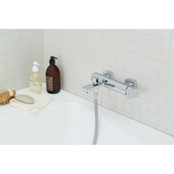Vanová baterie Ravak 10° TD022.00150 bez sprchového setu 150 mm chrom X070065