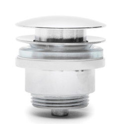 Umyvadlová výpust SAT 5/4, clic-clac celochrom VF785CR