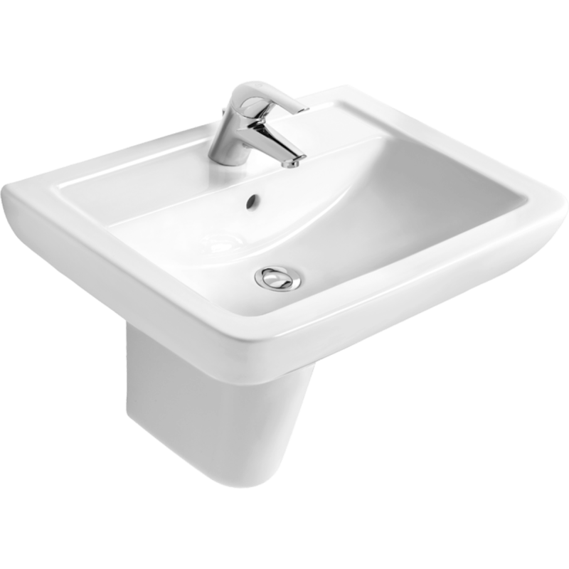 Umyvadlo Ideal Standard Eurovit 65x46 cm otvor pro baterii uprostřed V302801