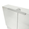 Zrcadlová skříňka Naturel Vario Dekor 75x68,6 cm lamino VARIOG75BI