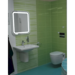 Zrcadlo s LED osvětlením Naturel Iluxit 60x70 cm ZIL6070KTLEDS