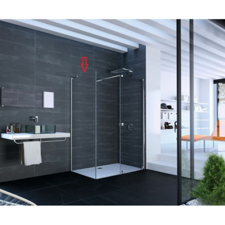 Boční zástěna ke sprchovým dveřím 80 cm Hüppe Xtensa pure XT0301.069.322