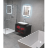 Zrcadlo s LED osvětlením Naturel Iluxit 60x70 cm ZIL6070KLEDS