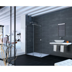 Sprchová zástěna walk-in 160 cm Hüppe Xtensa pure XT0107.069.322