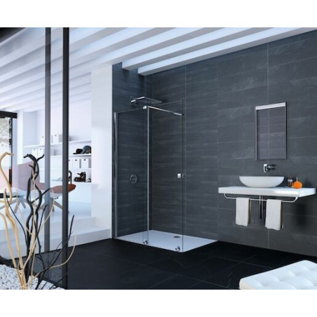 Sprchová zástěna walk-in 110 cm Hüppe Xtensa pure XT0102.069.322