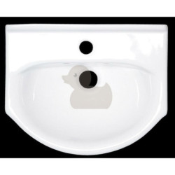 Koupelnová skříňka s umyvadlem Multi Simple 55,5x42,4 cm bílá SIMPLE55WH