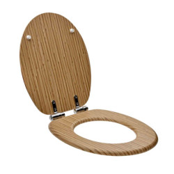 WC prkénko Glacera MDF bambus 2072