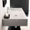 Umyvadlo Duravit Vero 80x47 cm otvor pro baterii, s přetokem 0454800000