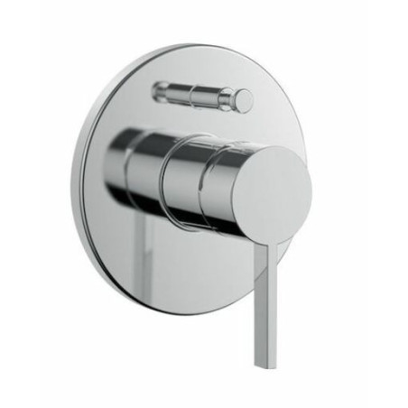 Sprchová a vanová baterie Laufen KARTELL BY LAUFEN bez podomítkového tělesa chrom H3213360040001