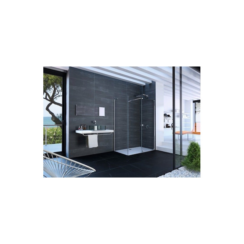Boční zástěna ke sprchovým dveřím 90 cm Hüppe Xtensa pure XT0307.069.322